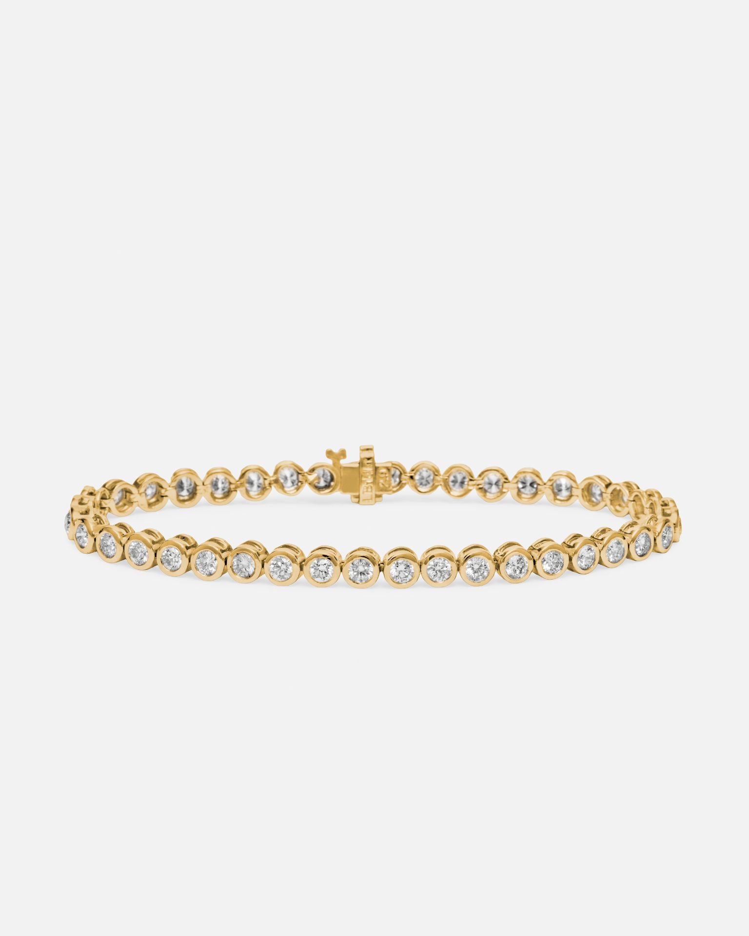 Round Bezel Bracelet (4.04 CTW)