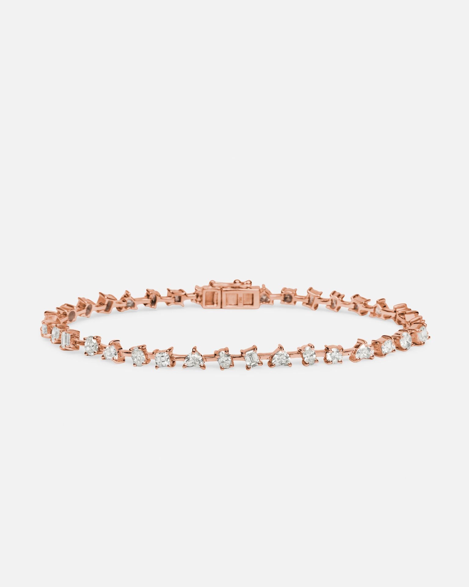 Mini Multi Shape Wire Bracelet (4.37 CTW)